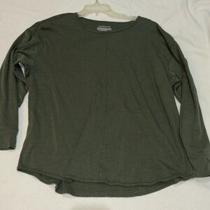 Westbound Long Sleeve Knit Crew Neck Pull-Over Top (XL)
